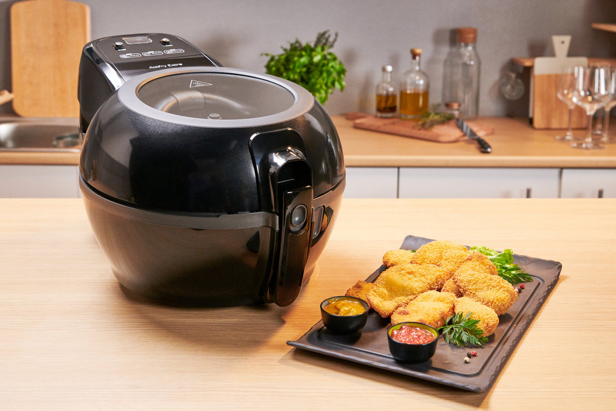 EAN 3045380017641 - Tefal ActiFry Extra FZ7228 Sencillo Independiente 1500 W Freidora de aire caliente Negro imagen 6