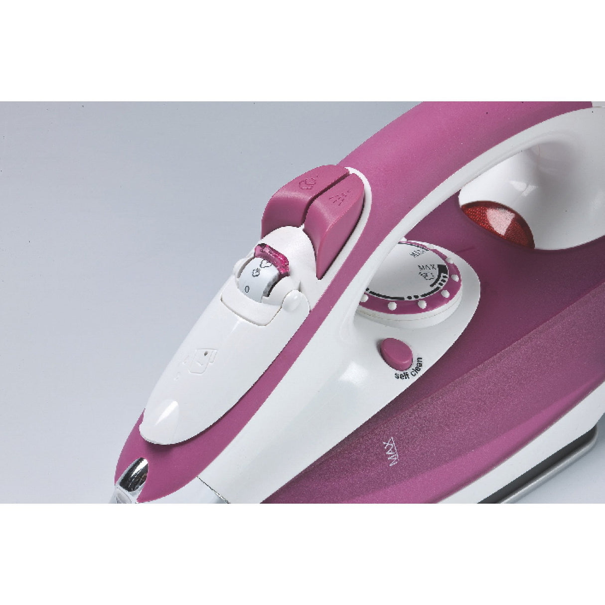 EAN 8003705107342 - Ariete 6215/00 Plancha a vapor Suela de acero inoxidable 2200 W Blanco, Púrpura imagen 3