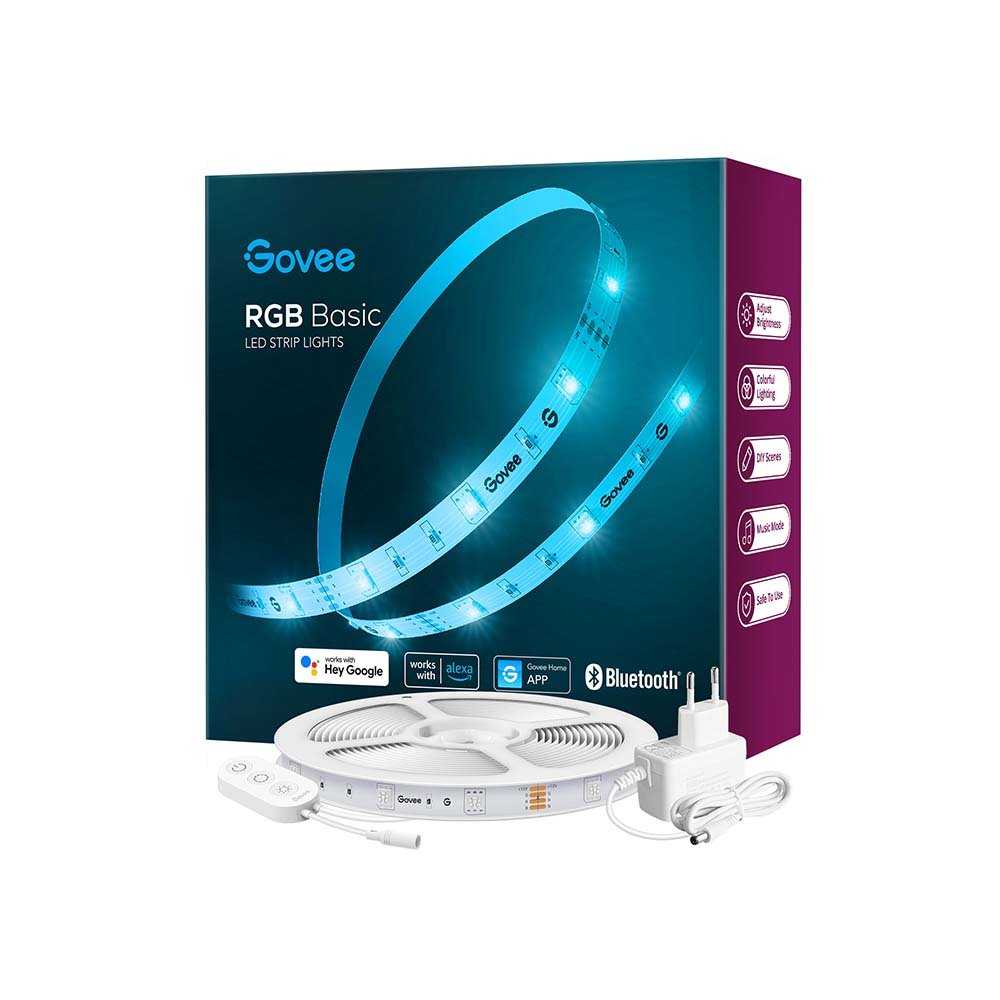 EAN 6974316992271 - Govee RGB LED Stripe Basic Tira de luz inteligente Wi-Fi/Bluetooth 12 W imagen 1