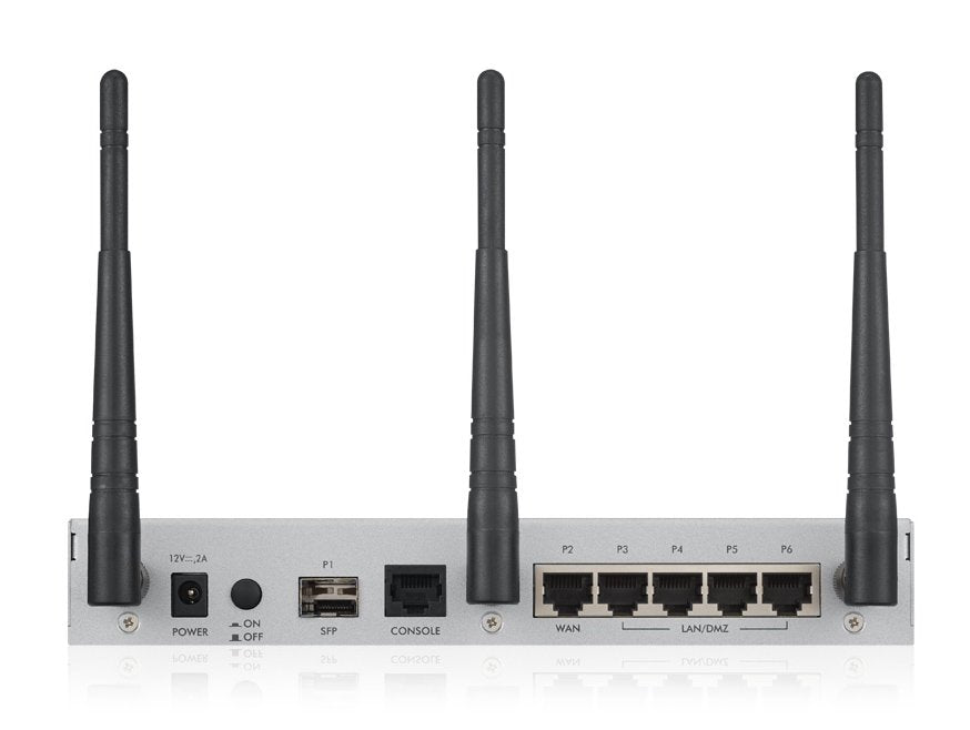 EAN 4718937590896 - Zyxel USG20W-VPN-EU0101F router inalámbrico Gigabit Ethernet Doble banda (2,4 GHz / 5 GHz) Gris, Rojo imagen 5