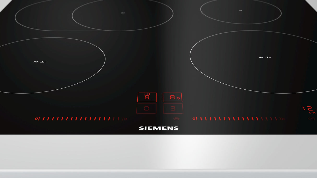 Siemens Eh601lfc1e Iq300, Placa De Cocina Independiente Negro Eh601lfc1e
