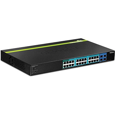 EAN 0710931160208 - Trendnet TPE-2840WS switch Gestionado Gigabit Ethernet (10/100/1000) Energía sobre Ethernet (PoE) 1U Negr imagen 1