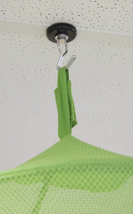 Maul Magnet Karussell-Haken 37 Mm , 5 Kg, 2 M. Negro