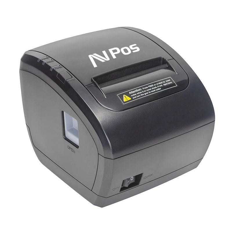 Avpos K90w Impresora Termica Tickets - Velocidad 300mm/S - Avisador Luminoso Y Acustico - Cortador Automatico - Usb,