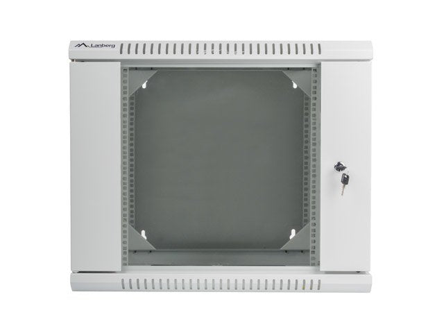 EAN 5901969403930 - Lanberg WF02-6609-10S armario rack 9U Bastidor de pared Gris imagen 2