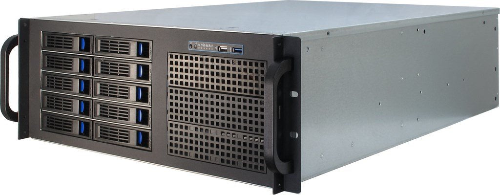 EAN 4260133129634 - Inter-Tech IPC 4U-4410 Estante Negro imagen 3