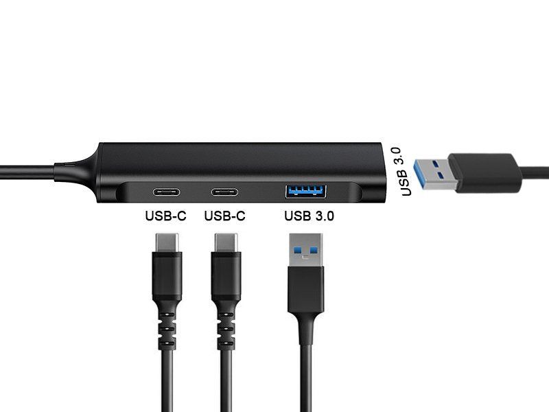 Conceptronic Usb-Hub 4-Port 3.0  ->2xusb-C/A
