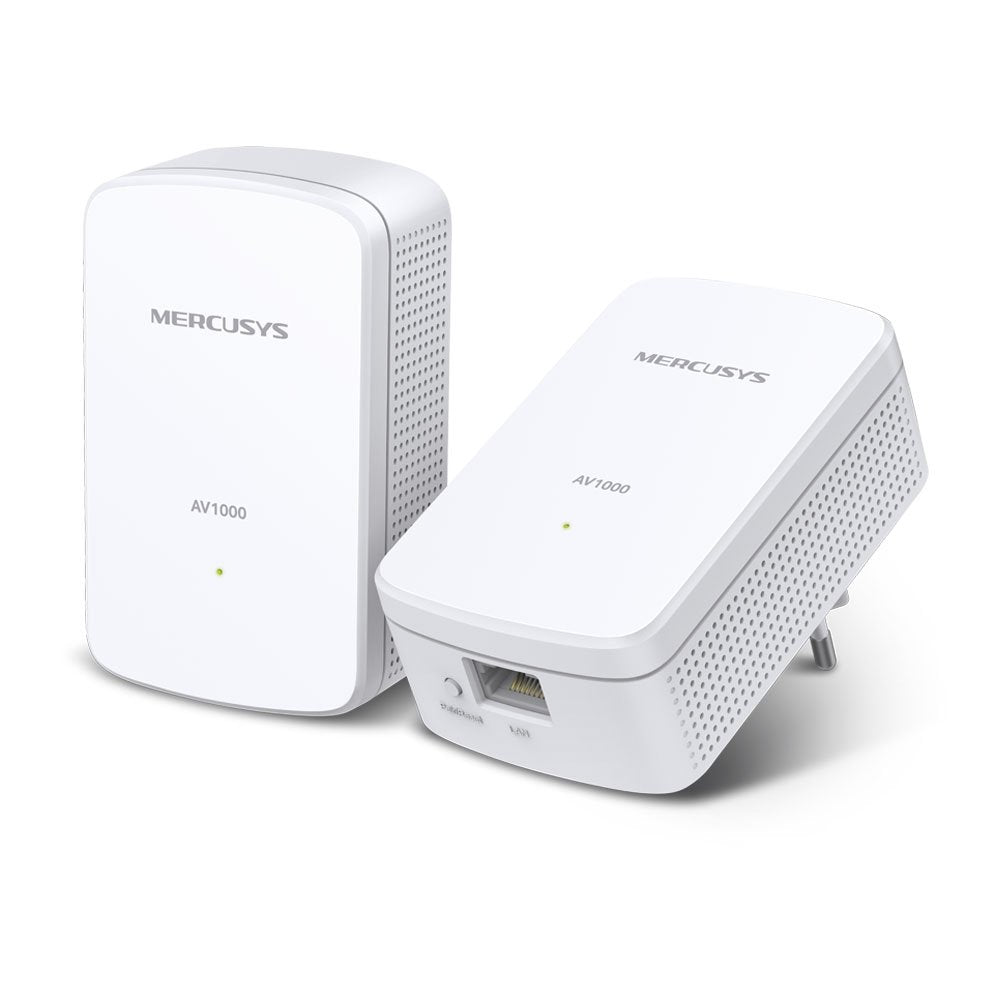 EAN 6935364072681 - Mercusys MP500 KIT adaptador de red PowerLine 1000 Mbit/s Ethernet Blanco 2 pieza(s) imagen 1