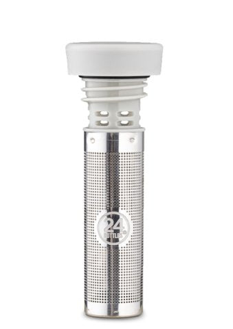24bottles Accessories Bottle Infuser Lid, Light Grey
