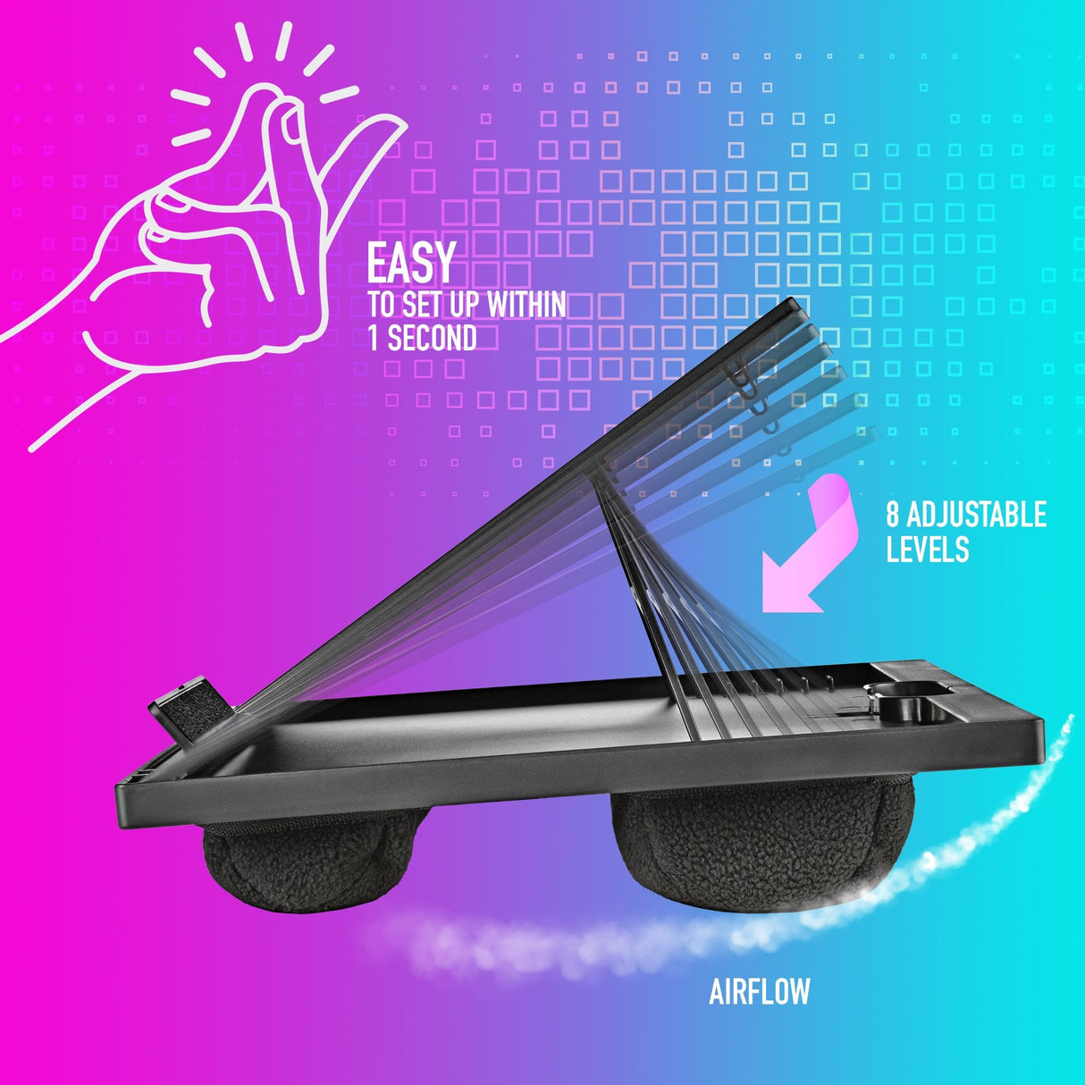 EAN 8435430620566 - NGS LAPNEST almohadilla fría 39,6 cm (15.6") Negro imagen 6