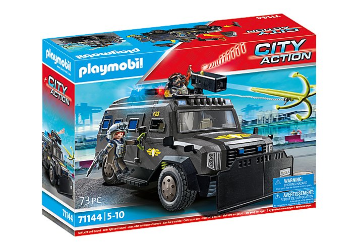 Playmobil 71144 City Action Swat-Geländefahrzeug, Juguete De Construcción 71144
