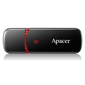 Pendrive 32gb Apacer Ah333 Mysterious Black Usb 2.0