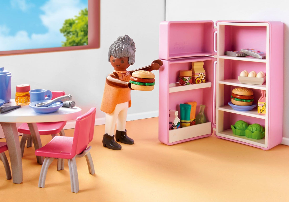Playmobil 71608 My Life Cocina Con Comedor, Juguete De Construcción 71608