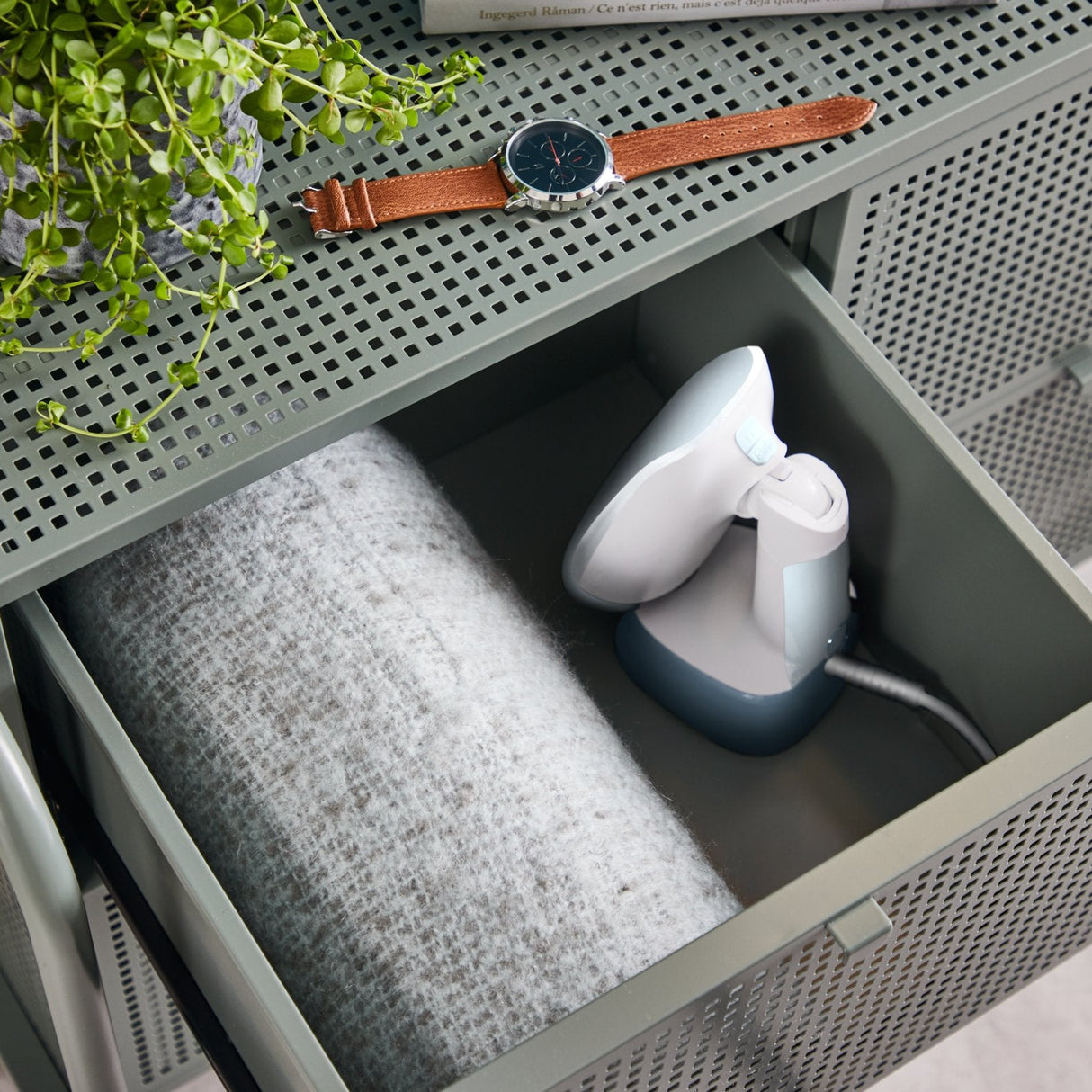 Tefal Dt3041e1 Garment Steamer, White Blue