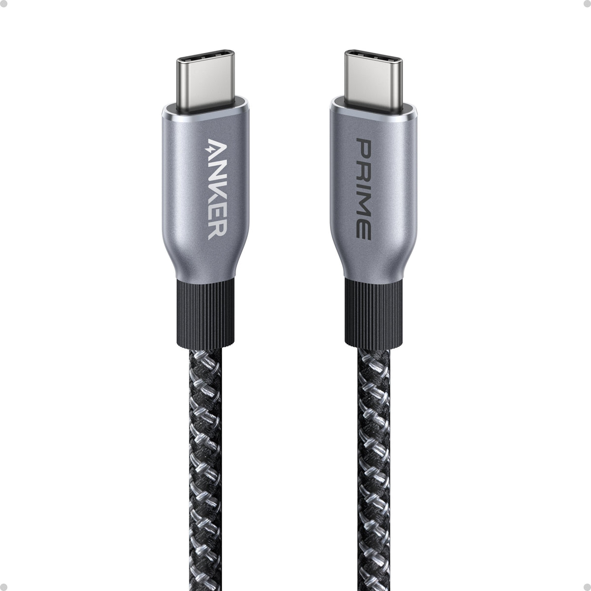 Cable Anker Prime Usb-C To Usb-C Cable (3ft 240w Upcycled-Braided)