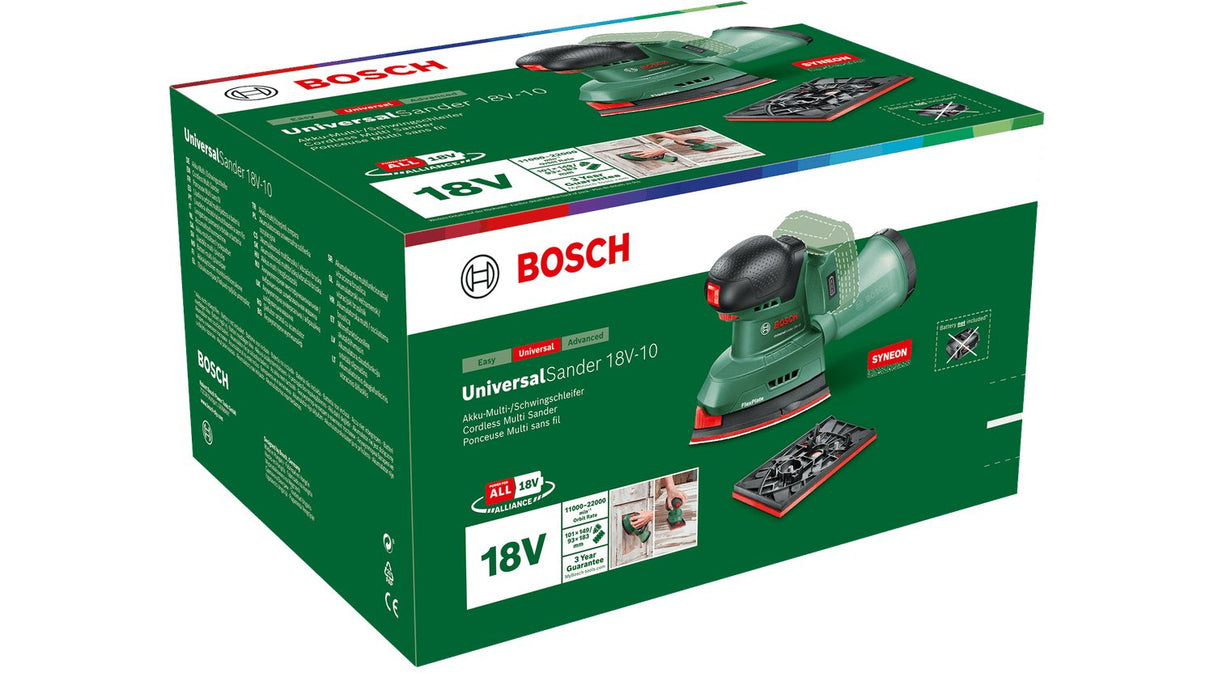Lijadora Universal Bosch 18v-10