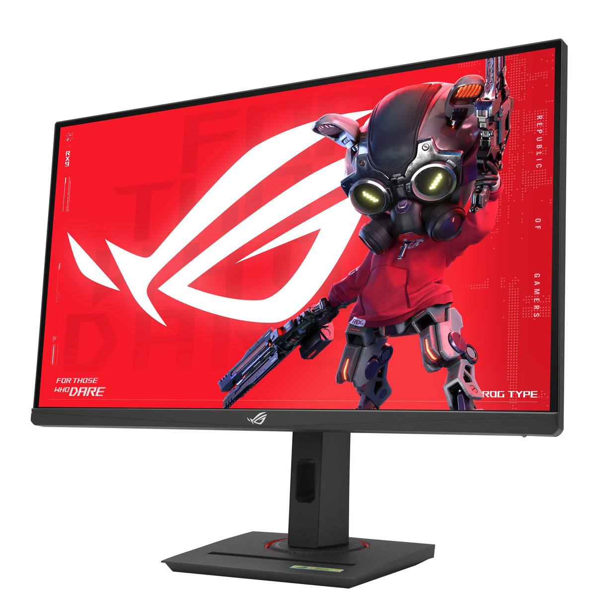 Monitor Asus 27" Xg27acs De Gaming Negro