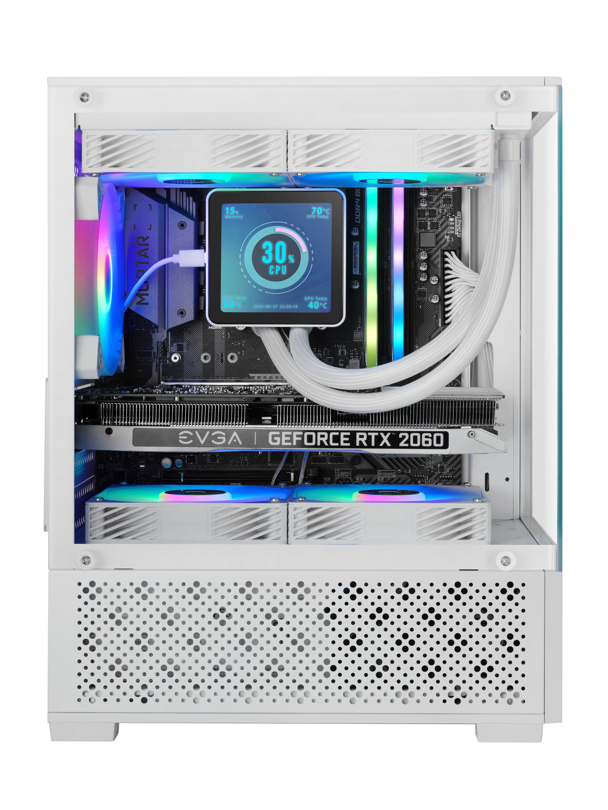 EAN 8435693111375 - Mars Gaming MC-SE2W Mini Tower Blanco imagen 2