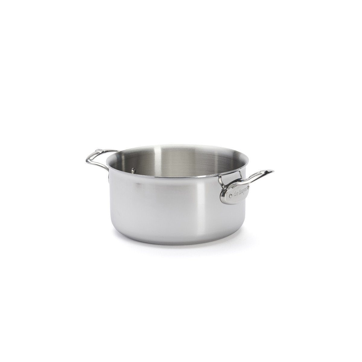De Buyer 3742.24 Cacerola 4,1 L Alrededor Acero Inoxidable