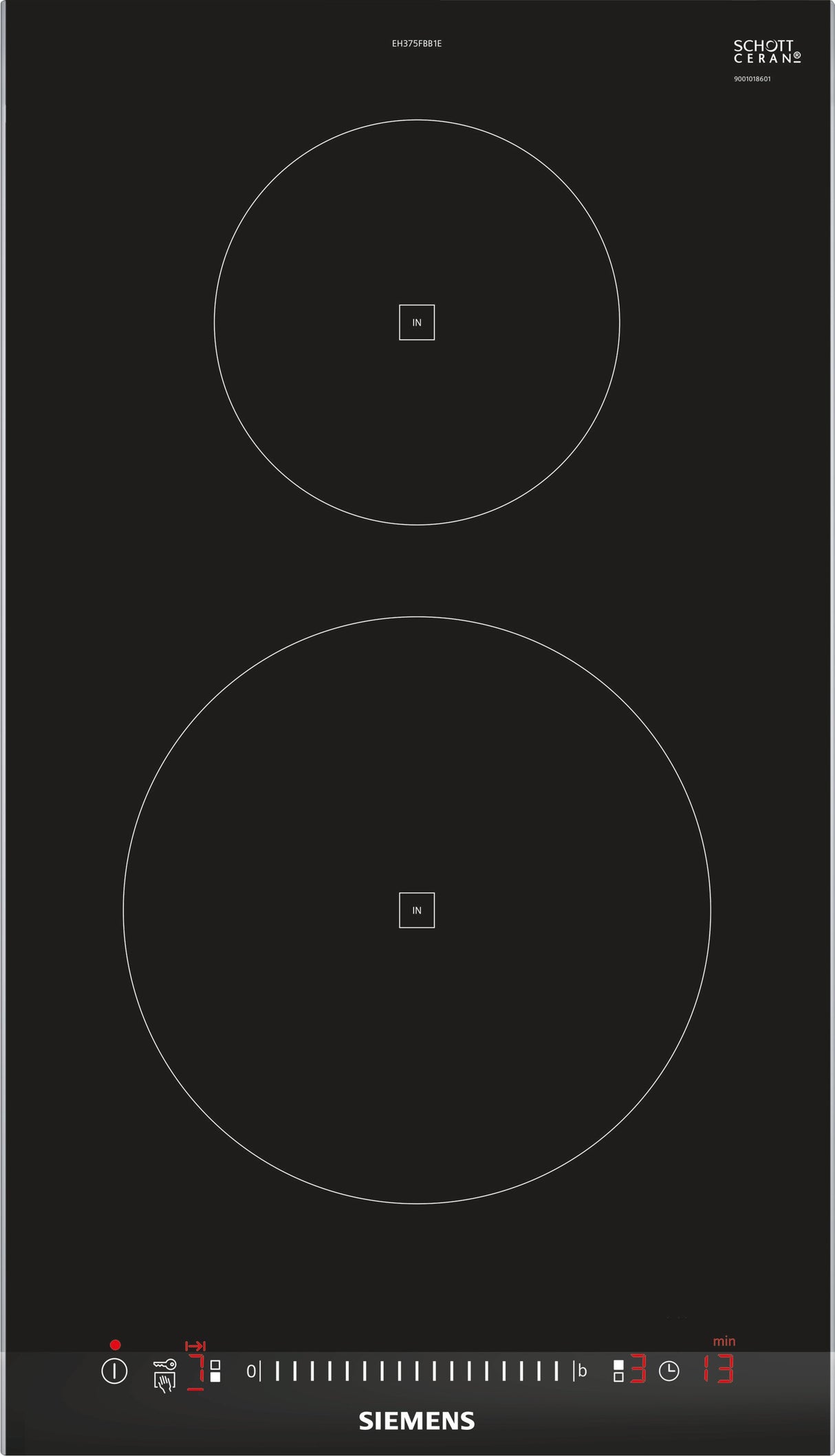 EAN 4242003691731 - Siemens EH375FBB1E hobs Negro Integrado Con placa de inducción 2 zona(s) imagen 1