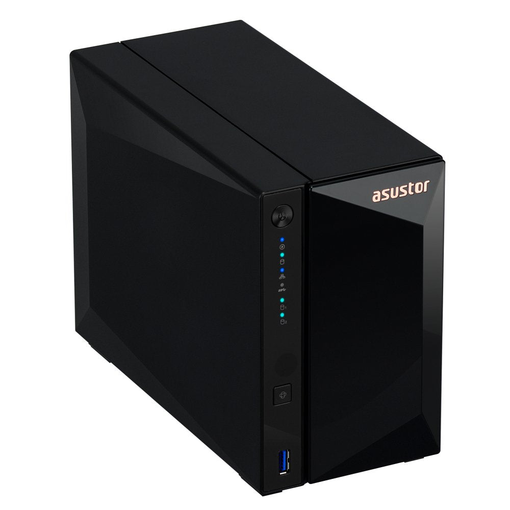 EAN 4710474831517 - Asustor DRIVESTOR 2 Pro Gen2 AS3302T v2 NAS Realtek RTD1619B 2 GB DDR4 ADM Negro imagen 3