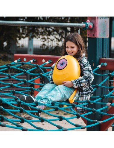 Mochila Con Pantalla Led Woxter Loy-Big Eye Amarilla