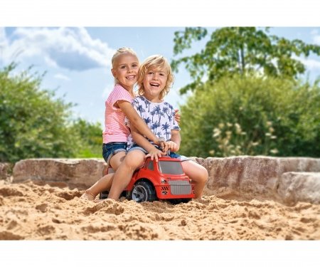 Big Power Worker Maxi Correpasillos Camion De Bomberos