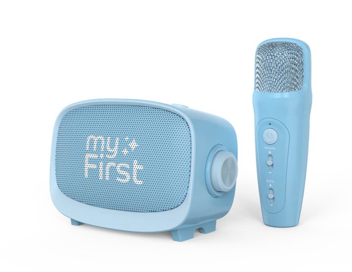 Altavoz Bluetooth Myfirst Voice 2 Microfono Individual - Mp3 - Efectos Vocales - Azul