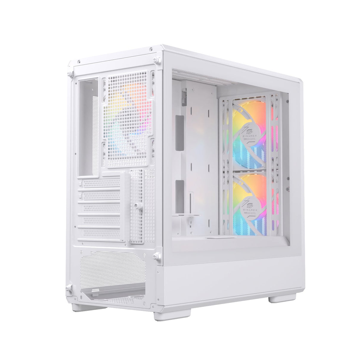 EAN 6977277361254 - Einarex EXCS-PM-400R-W carcasa de ordenador Midi Tower Blanco imagen 16