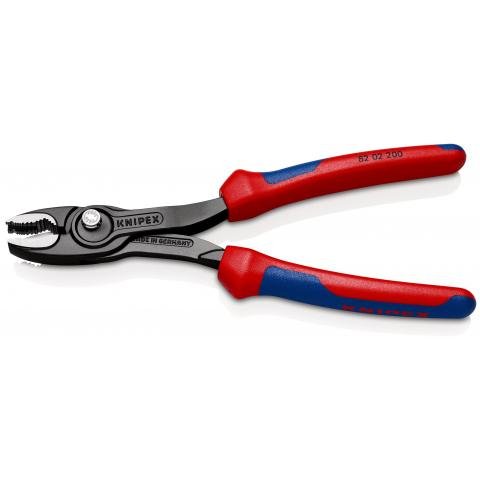 Alicates De Agarre Frontal Knipex Twingrip (Rojo Azul)