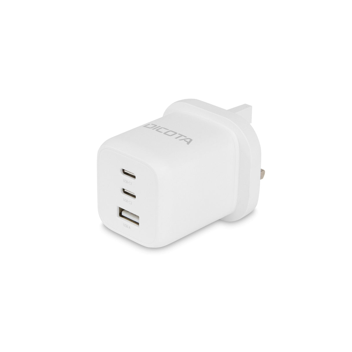 Dicota Cargador Gan 65w 1xusb-A 2xusb-C