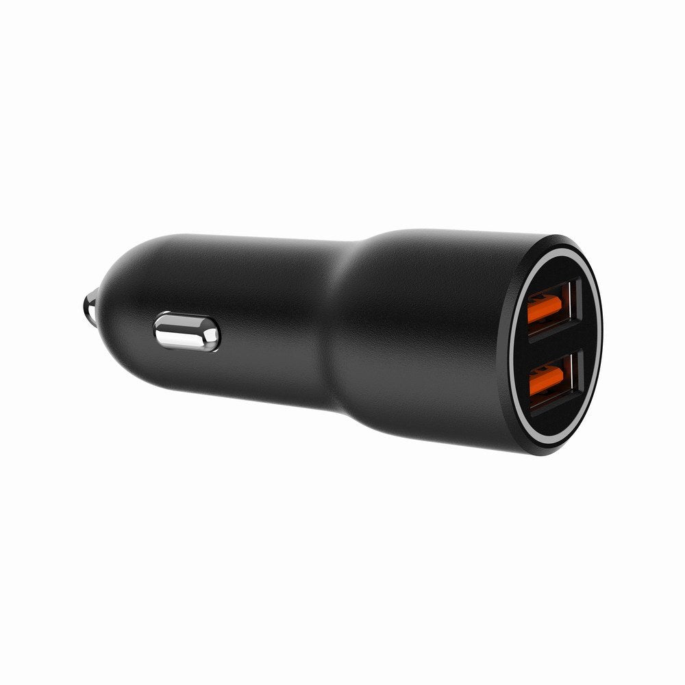 EAN 8716309129657 - Gembird TA-UC-A2QC36-CAR-01 cargador de dispositivo móvil Teléfono móvil, Smartphone Negro Encendedor de imagen 1