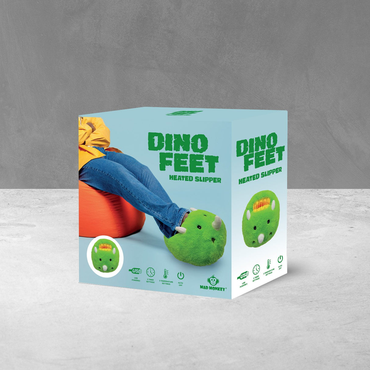 Mad Monkey - Calentador De Pies "Dinosaurier"