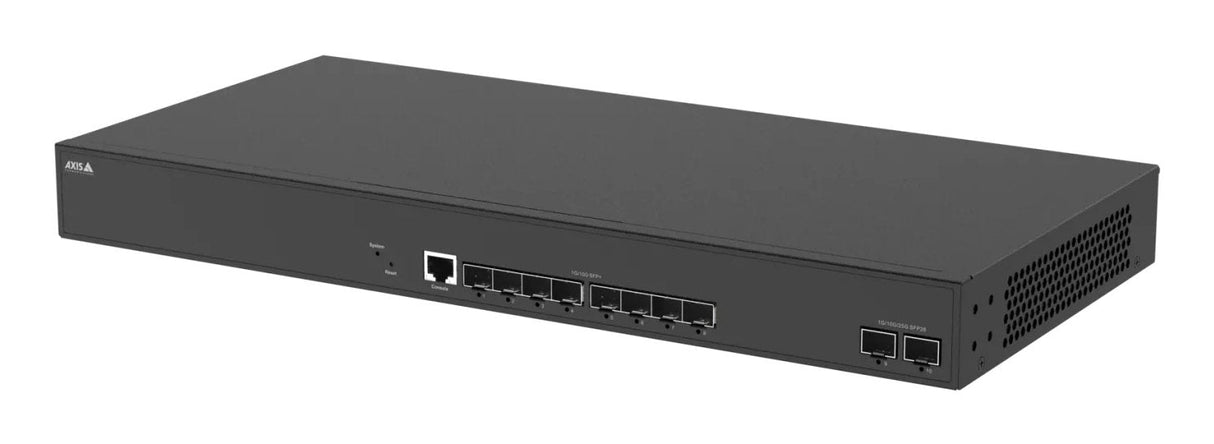 Axis D8308 Conmutador Agregación De Fibra Gestionado 8 X 10 Gigabit Sfp+ + 2 X 25 Gigabit Sfp28 Sobremesa Montaje En Rack Conforme A La Taa