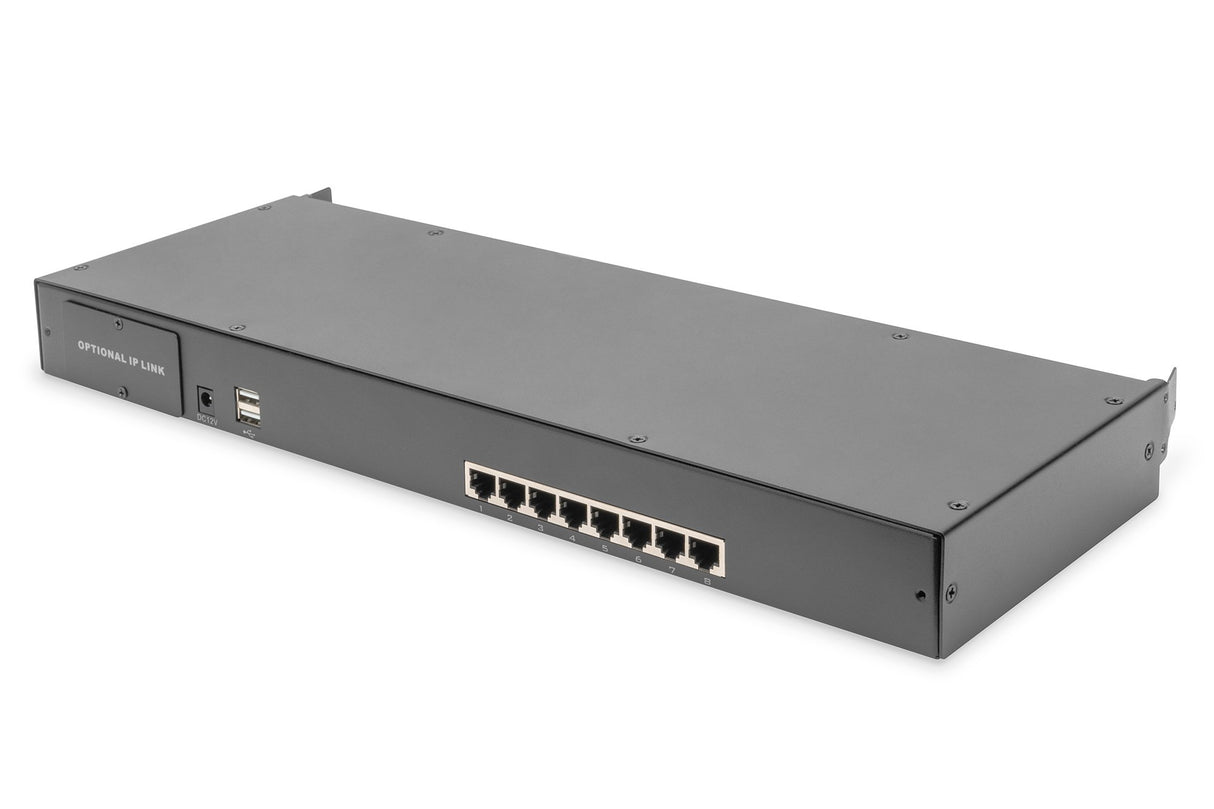 EAN 4016032447634 - Digitus DS-72216 interruptor KVM Montaje en rack Negro imagen 1