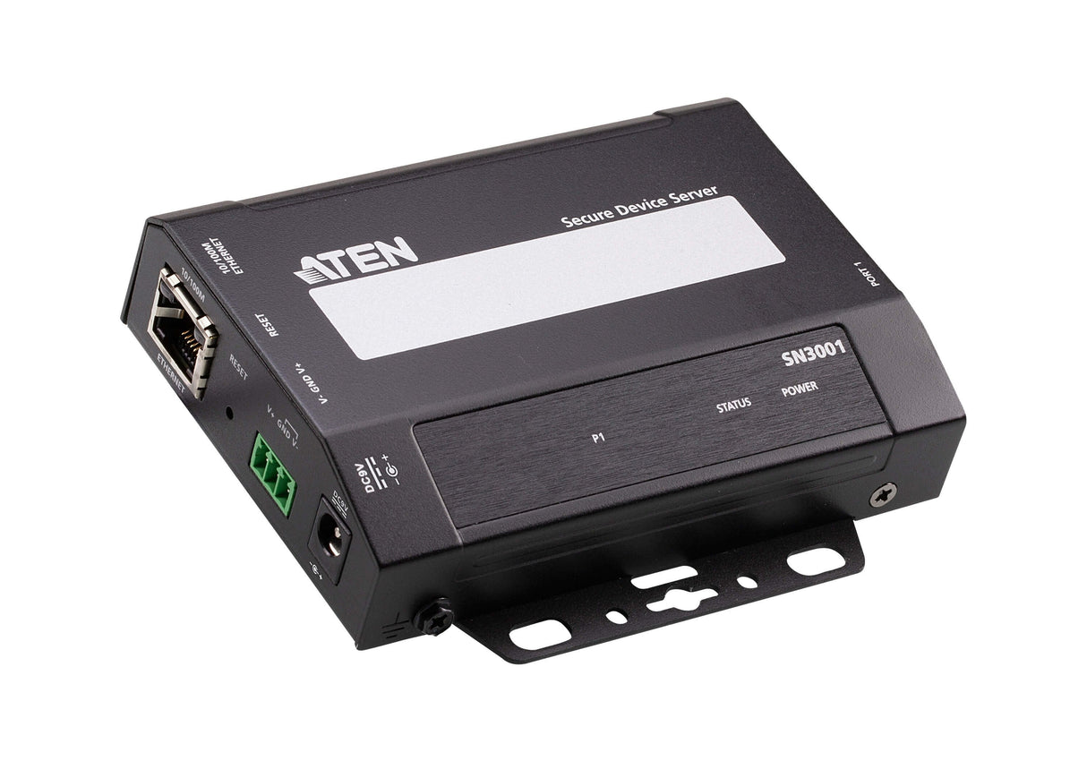 1-Port Rs-232 Secure Device Perp Server Over Ethernet Transmissio