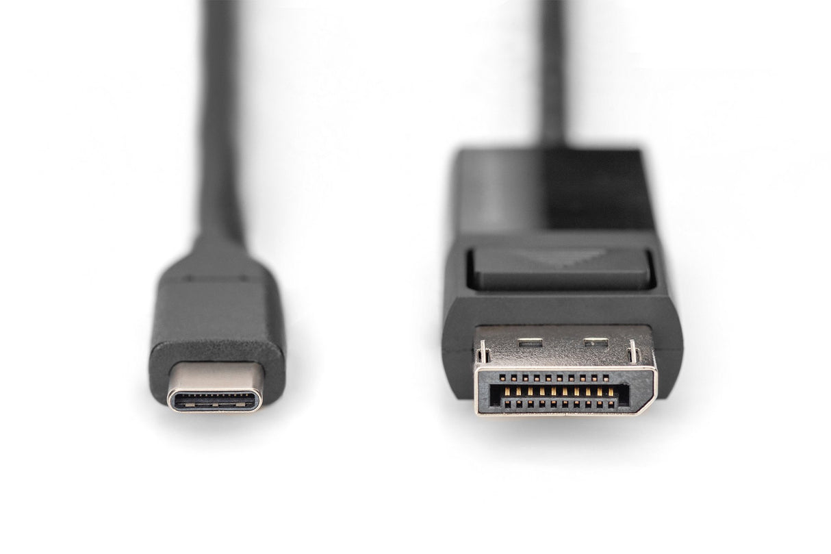 EAN 4016032481072 - Digitus AK-300334-020-S adaptador de cable de vídeo 2 m USB Tipo C Negro imagen 2