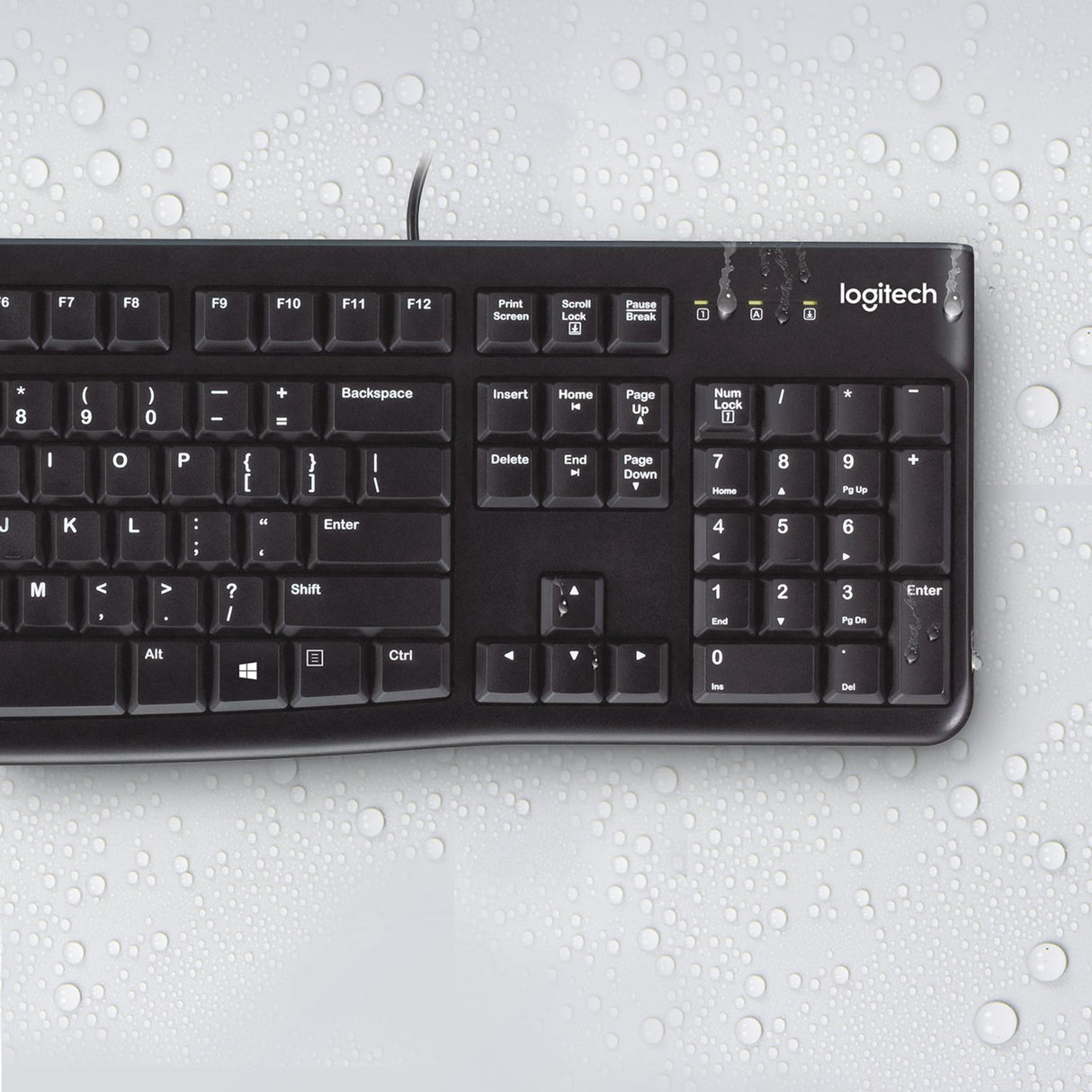 EAN 5099206020689 - Logitech K120 teclado Oficina USB AZERTY Holandés Negro imagen 8