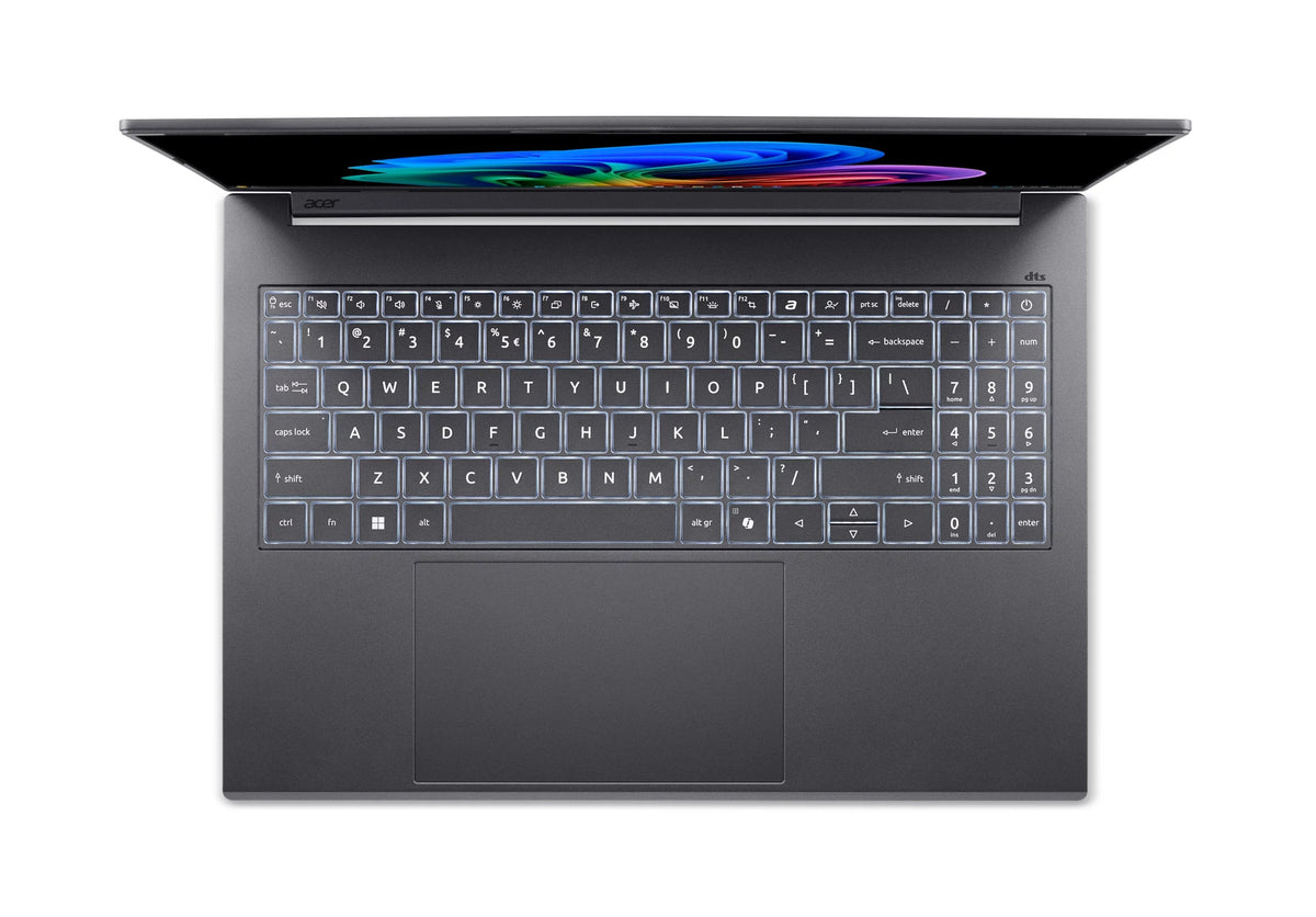 Portátil Acer Aspire 16 Ai A16-I71m-56b8, Copilot+ Pc, Intel Core Ultra 5 325, 16gb, 512gb Ssd, 16", W11 - Gris