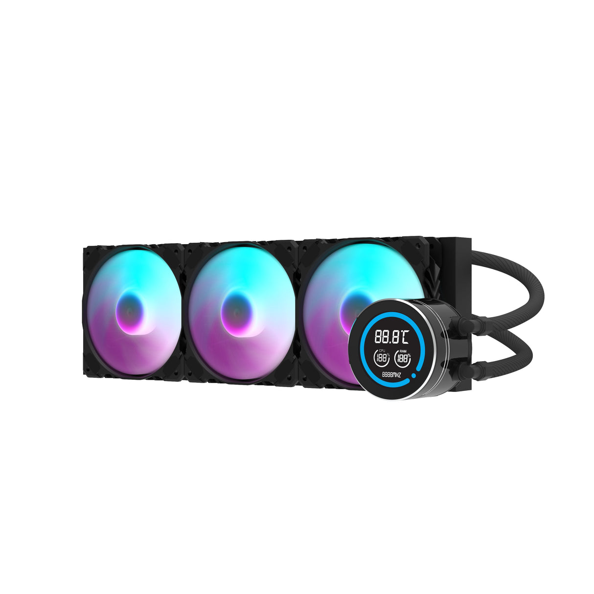 EAN 4711527004537 - darkFlash DW-DN360D-B-ES1 sistema de refrigeración para ordenador Carcasa del ordenador Sistema de refrig imagen 1