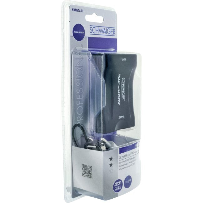 Schwaiger Hdmi Scart-Convertidor Hdmi-Conector Hembra > Scart-Conector Hembra