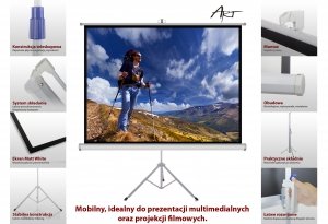 EAN 5902115406614 - ART ER T84 4:3 pantalla de proyección imagen 10