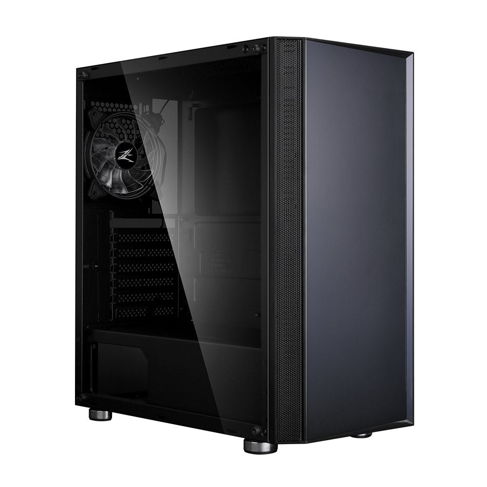 Caja Pc Zalman R2 Black - Sin Fuente De Alimentación - Torre Mediana - Formato E-Atx