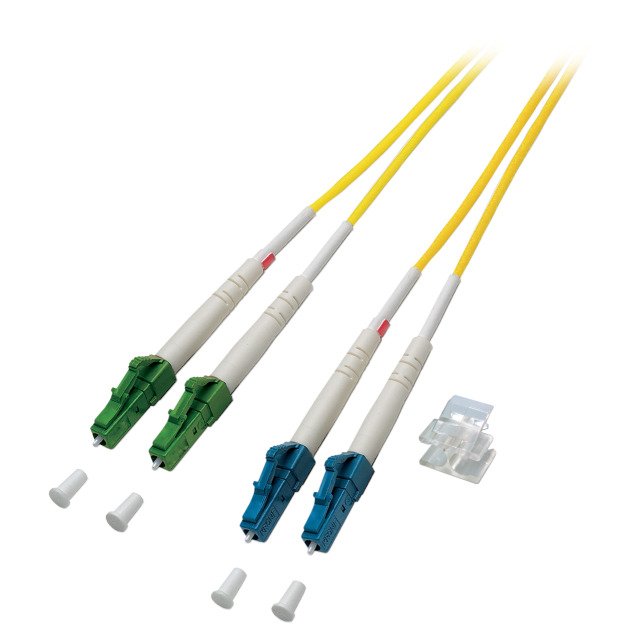 Efb Duplex Cable De Red Lc Apc-Lc Os2 G652d 2m Lszh 2mm Gelb