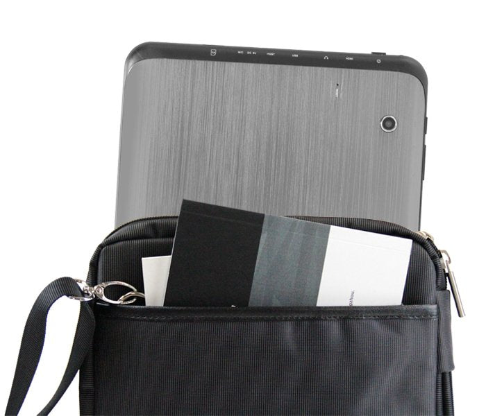 Bandolera Nylon Phoenix London Negra Tablets Hasta 10"