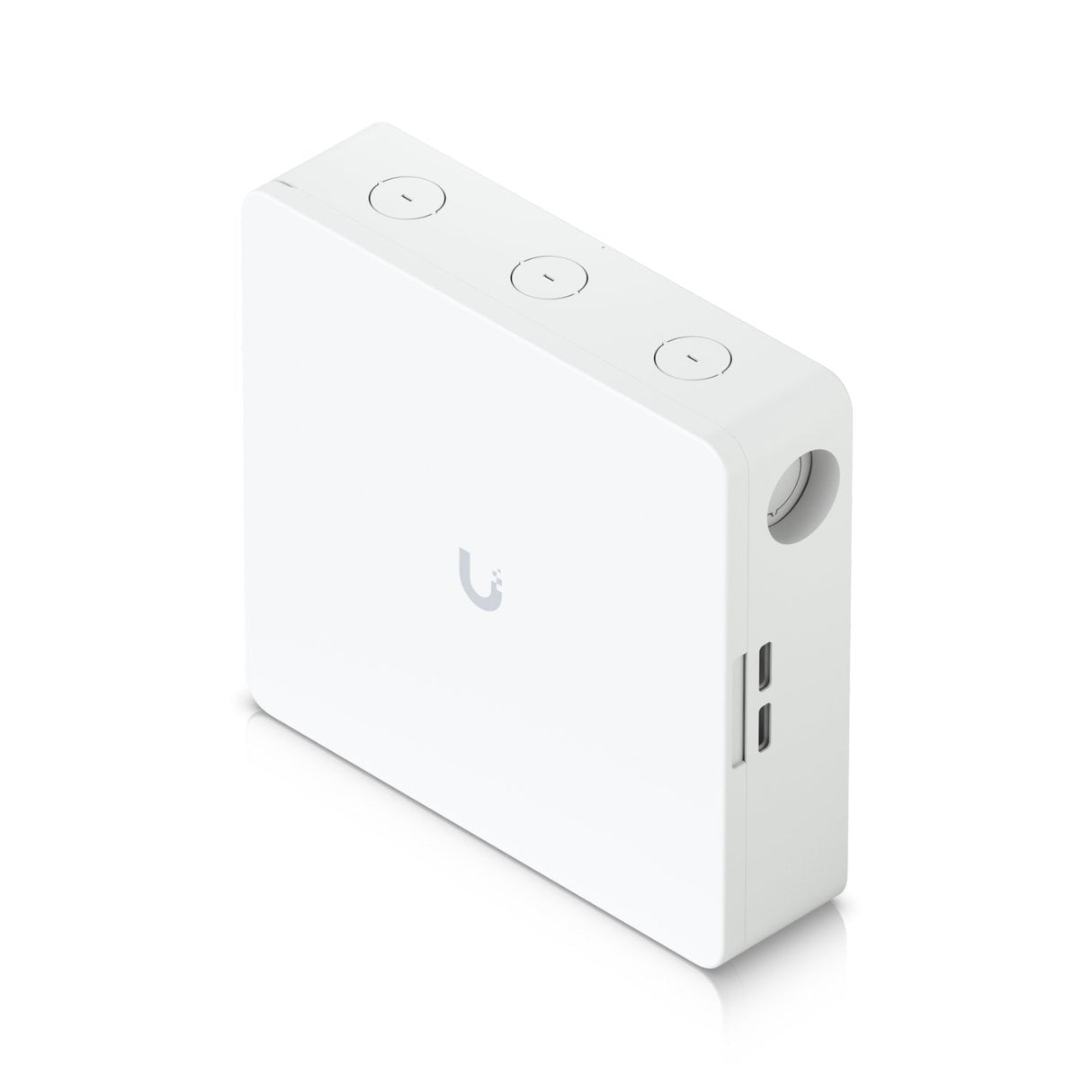 Ubiquiti Eah-8 Controladora De Acceso 10x Rj45 Gb (8 Poe). 4x Aux Para Timbres/Sirenas/Sensores. 8 Entradas Para Dispositivos/Sensores. 8 Terminales De Cerra