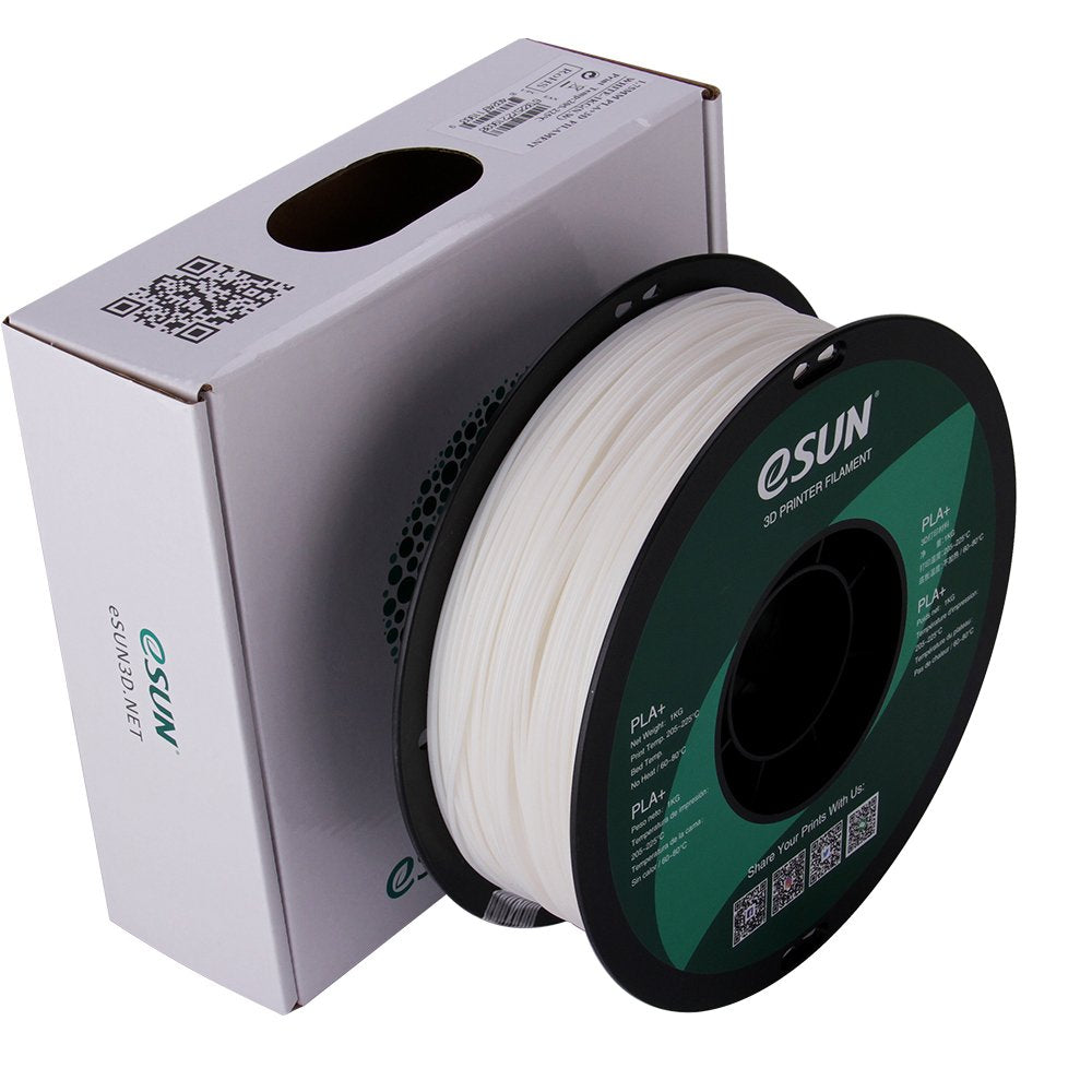 Esun Filamento 3d Pla+ 1.75mm Blanco 1kg