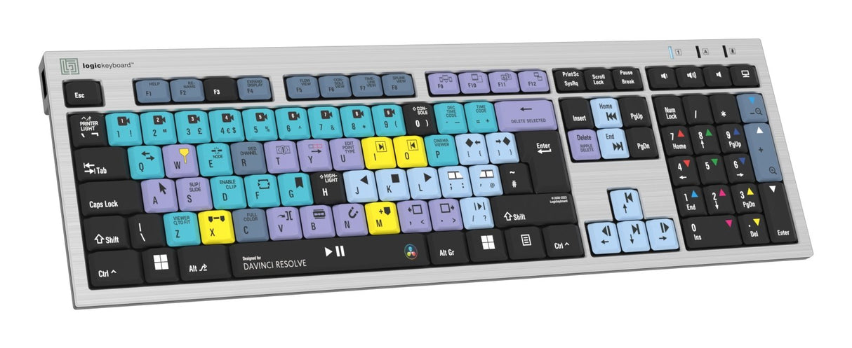 EAN 5707795021658 - Logickeyboard LKB-RESC-AJPU-UK teclado Oficina USB QWERTY Inglés Plata imagen 2