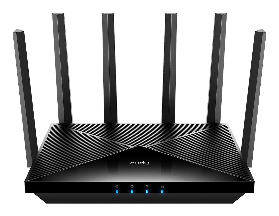EAN 6971690793524 - Cudy WR6500 router inalámbrico Gigabit Ethernet Doble banda (2,4 GHz / 5 GHz) Negro imagen 1
