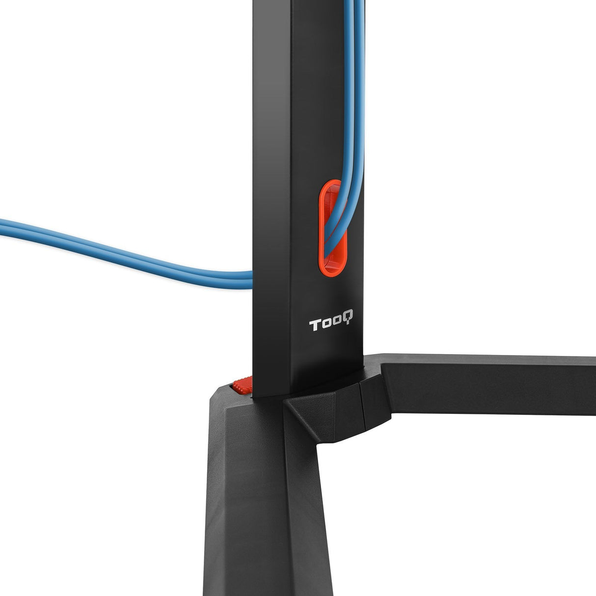 EAN 8433281009745 - TooQ DB1402TN-B soporte para monitor 68,6 cm (27") Escritorio Negro, Rojo imagen 9